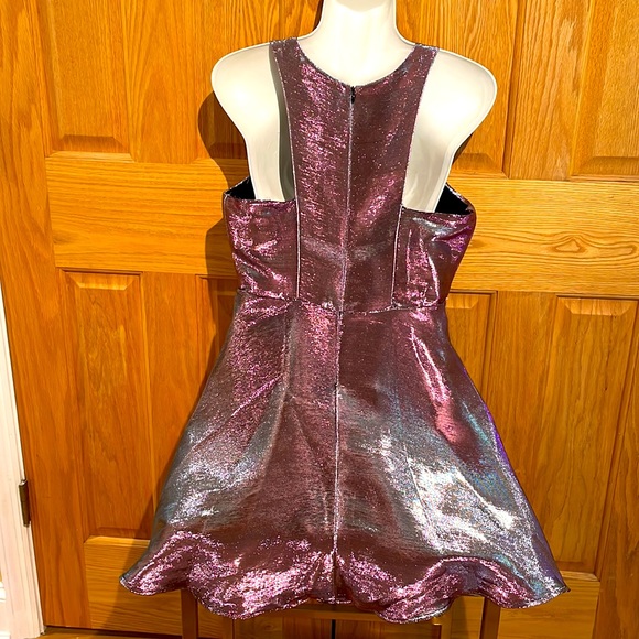 Barbie Pink Metallic Dress - Picture 3 of 5